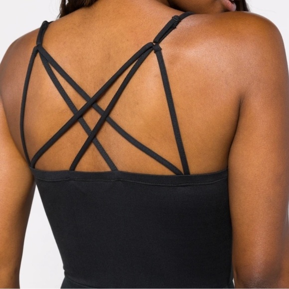 NWT Market & Spruce Alisha Knit Strappy Back
Maxi Dress in Black - Picture 5 of 13